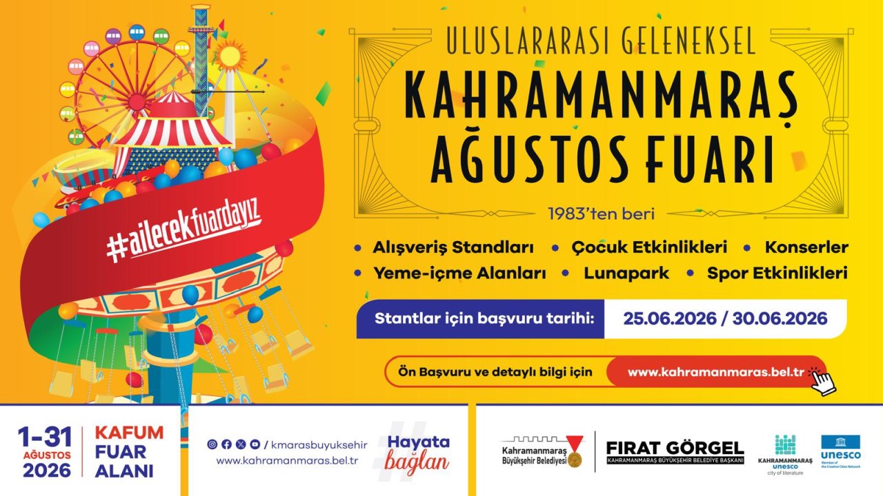 Ağustos Fuarı Esnafını Bekliyor; Başvurular Başladı!
