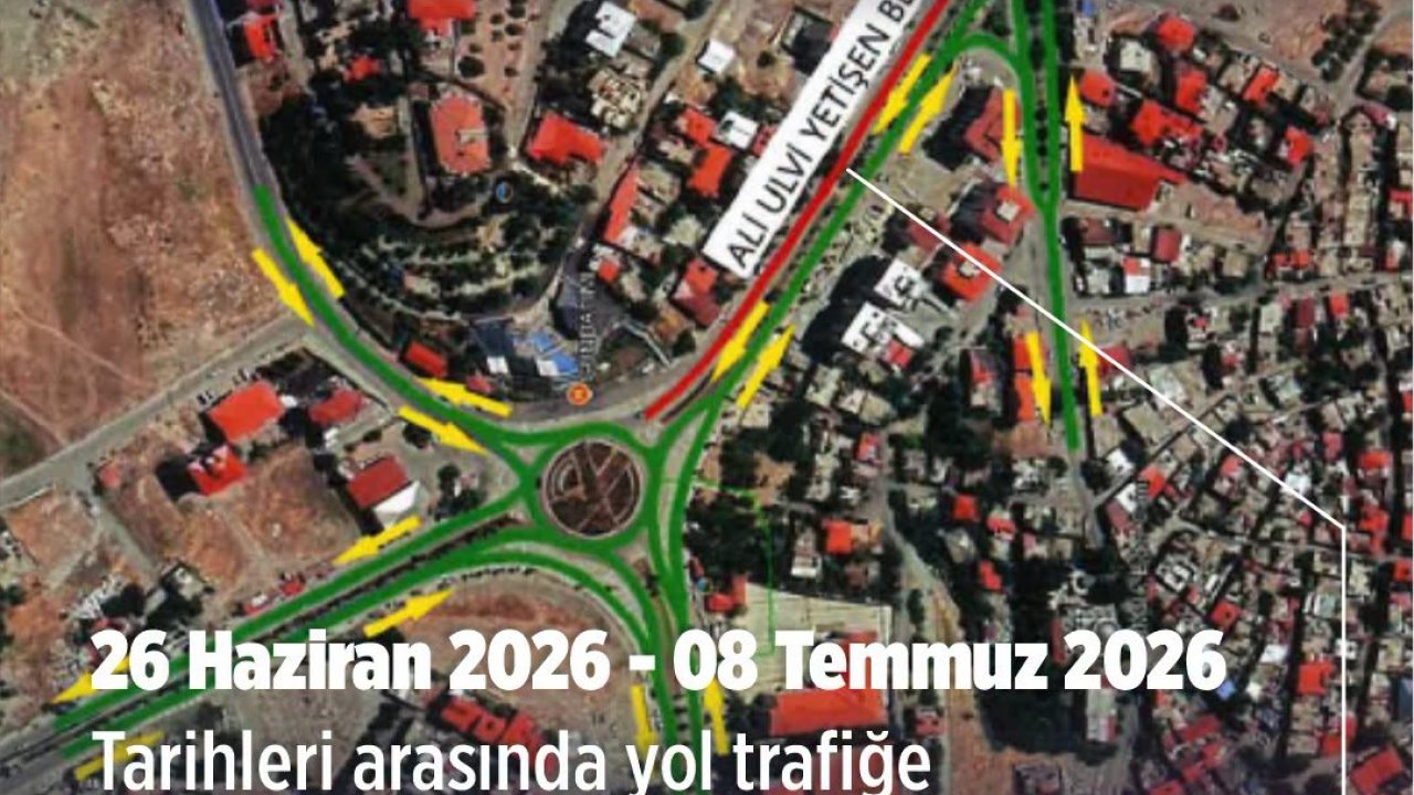 Dulkadiroğlu ve Onikişubat'ta Yol Kapatma Kararı! Tarihler ve Alternatif Rotalar Belli Oldu