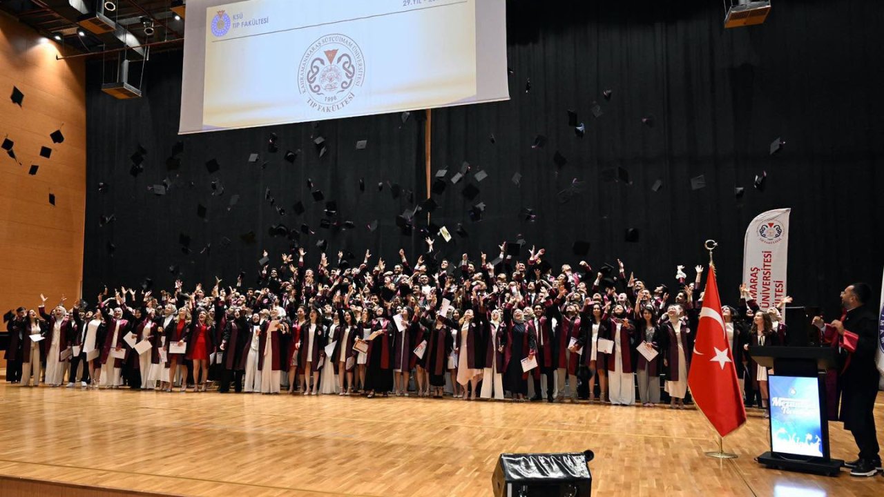 KSÜ Tıp Fakültesi 23. Dönem Mezunlarını Hekimliğe Uğurladı!