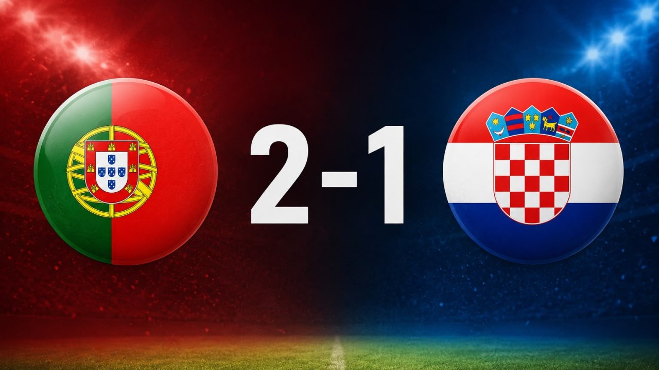 Portekiz Son Nefeste Turladı! Hırvatistan’ı 2-1 Mağlup Etti