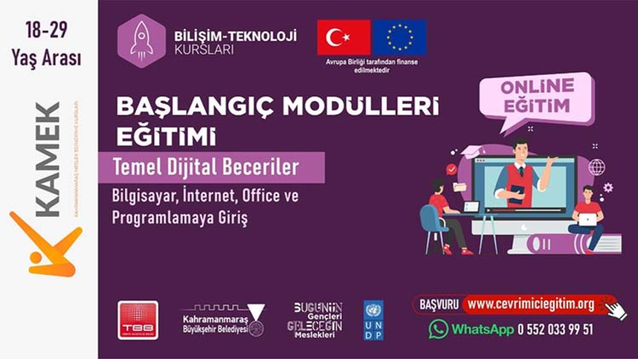 Gençler Dijital Geleceğe KAMEK ile Hazırlanacak!