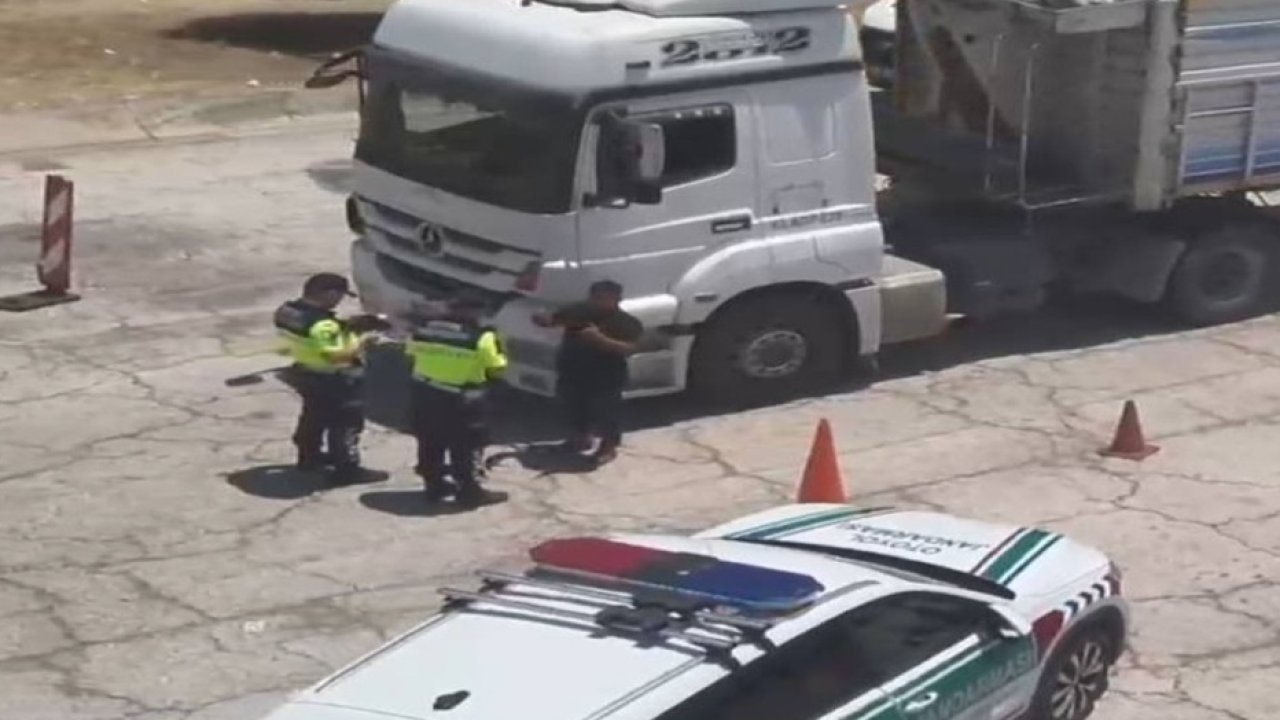 Kahramanmaraş İl Jandarma Komutanlığı'ndan Otoyollarda Şerit İhlali Denetimi