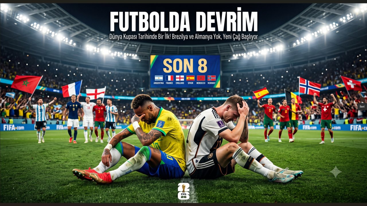 FUTBOLDA DEVRİM: Dünya Kupası Tarihinde Bir İlk! Brezilya ve Almanya Yok, Yeni Çağ Başlıyor