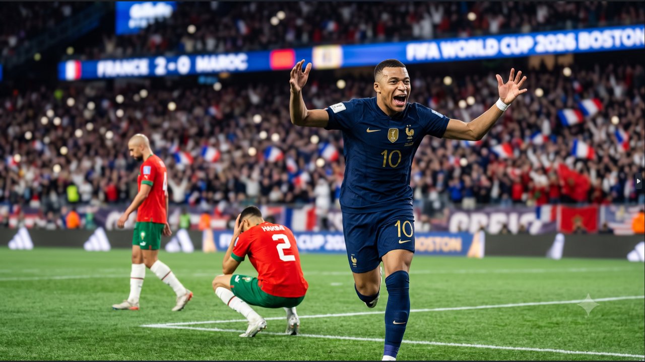 BOSTON'DA HOROZ GECESİ: Fransa, Fas'ın Rüya Serisini Bitirip Yarı Finale Uçtu!