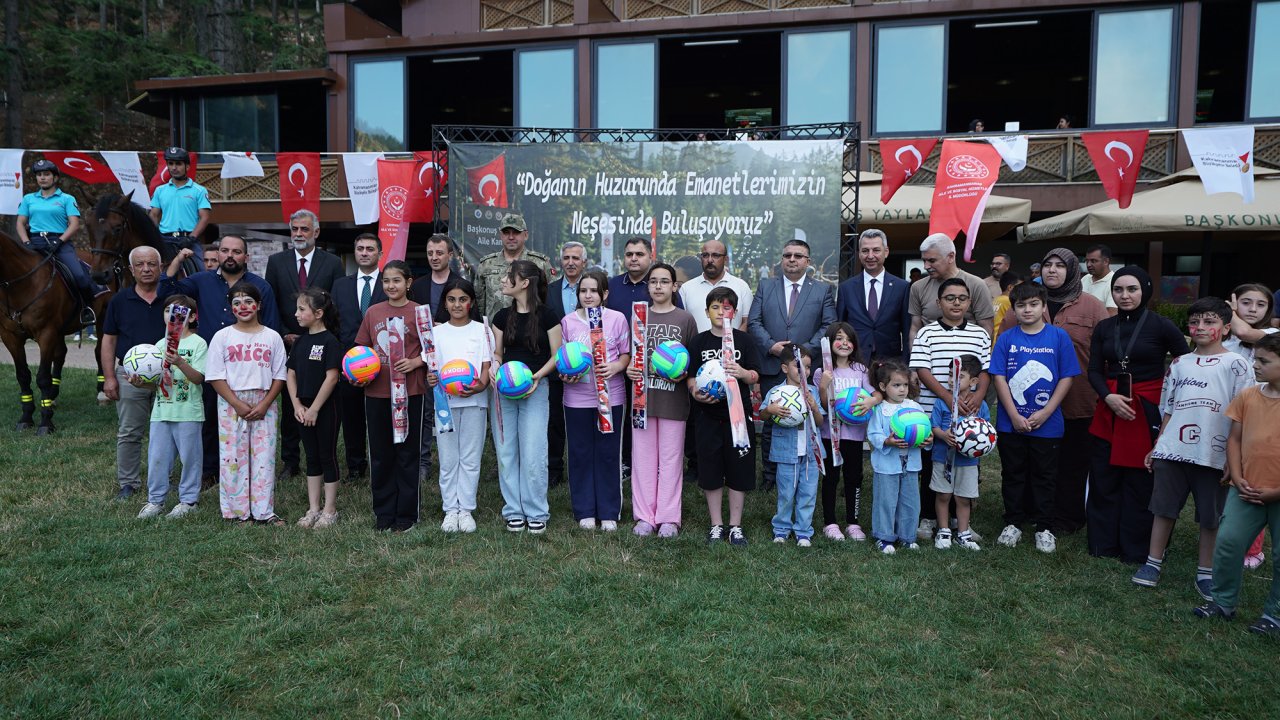 Şehit ve Gazi Çocukları Başkonuş’ta Karne Sevinci yaşadı!