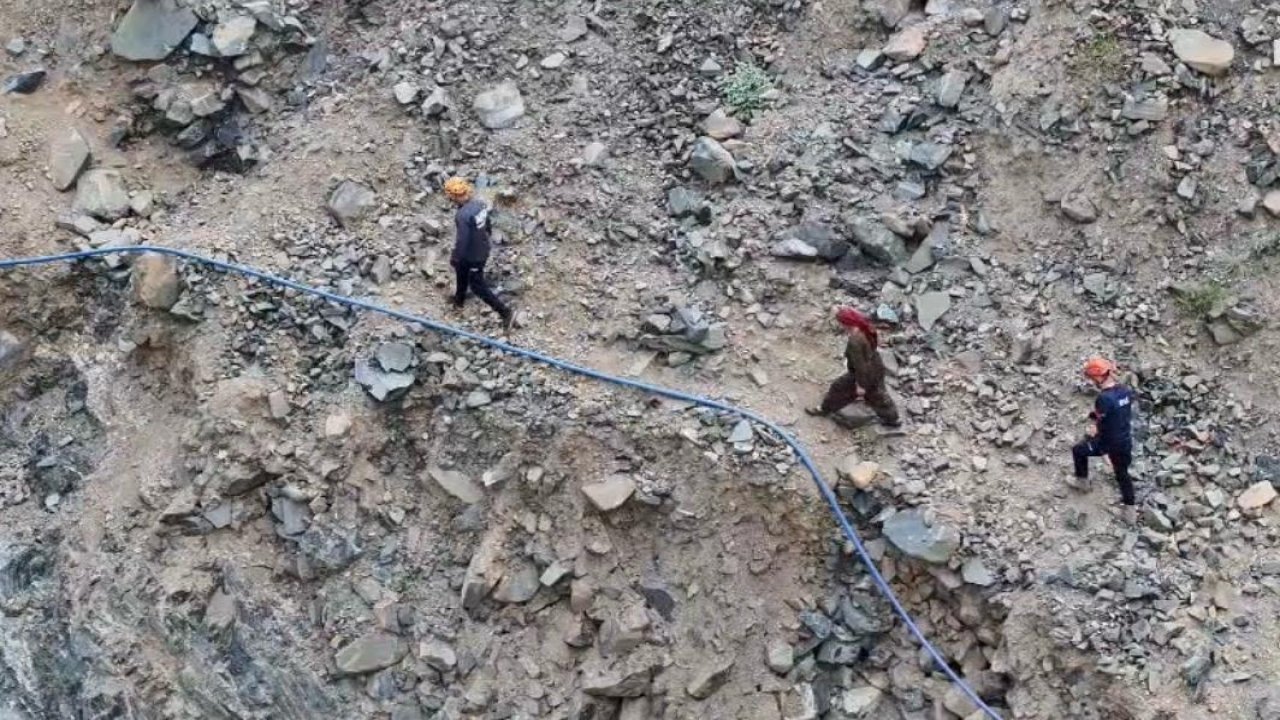 Kahramanmaraş’ta Berit Dağı’nda mahsur kalan kadın kurtarıldı!