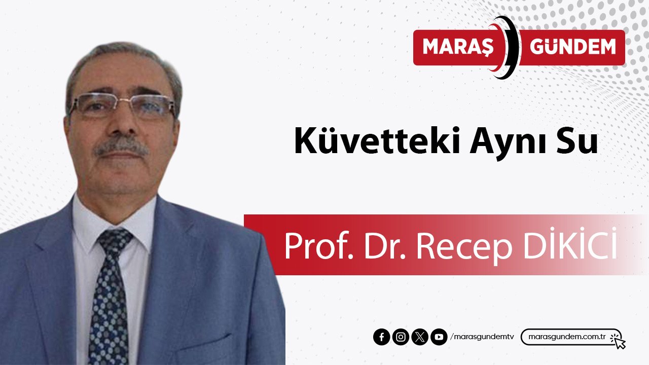 Küvetteki Aynı Su