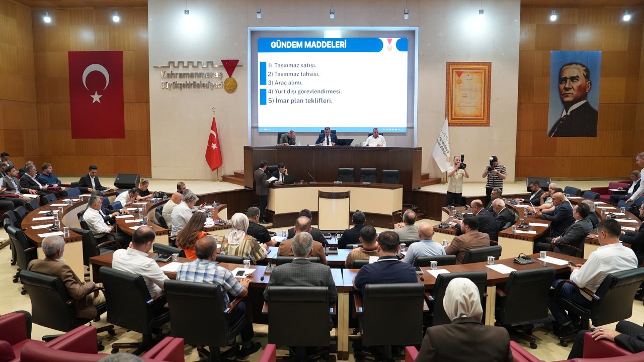 Büyükşehir Meclisi Temmuz Ayı Toplantısını Gerçekleştirdi!