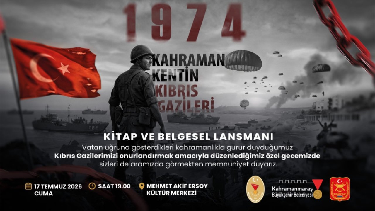 Kahramanmaraşlı Kıbrıs Gazilerinin Hatıraları Kitap ve Belgeselle Geleceğe Taşınıyor