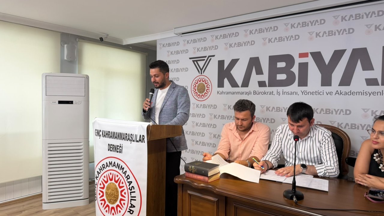 Genç Kahramanmaraşlılar Derneği İkinci Olağanüstü Genel Kurulunu Gerçekleştirdi