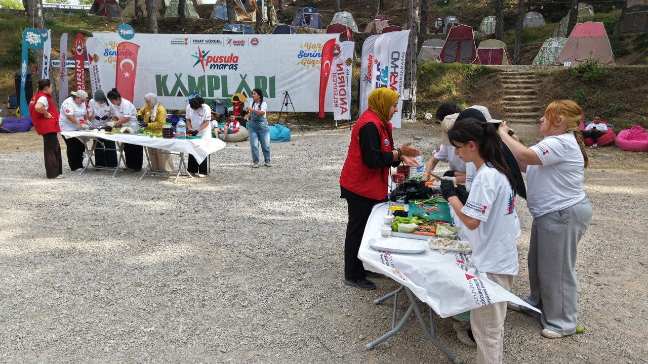 Pusula Maraş’tan Gençlere Gastronomi Kampı!