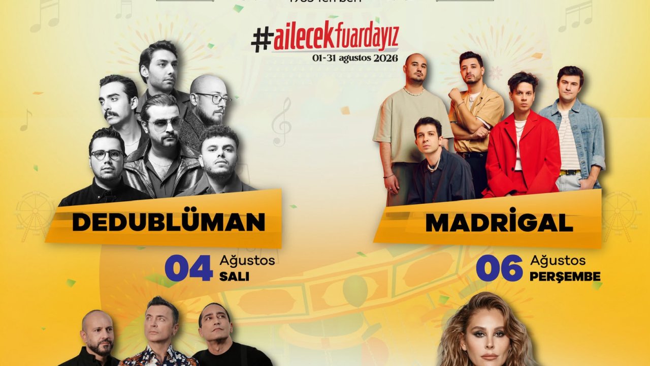 Ağustos Fuarı’nda Kahramanmaraş'ta konser yağmuru!