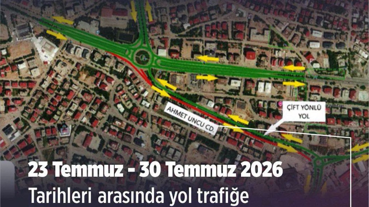 Kahramanmaraş’ta Sürücülerin Dikkatine: Altyapı Çalışması Nedeniyle Çok Sayıda Cadde Trafiğe Kapatılıyor!