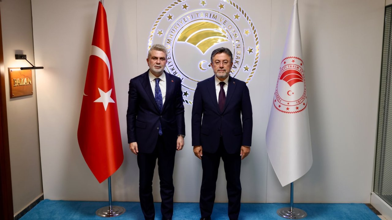 Başkan Görgel, Tarım ve Orman Bakanı Yumaklı ile Bir Araya Geldi