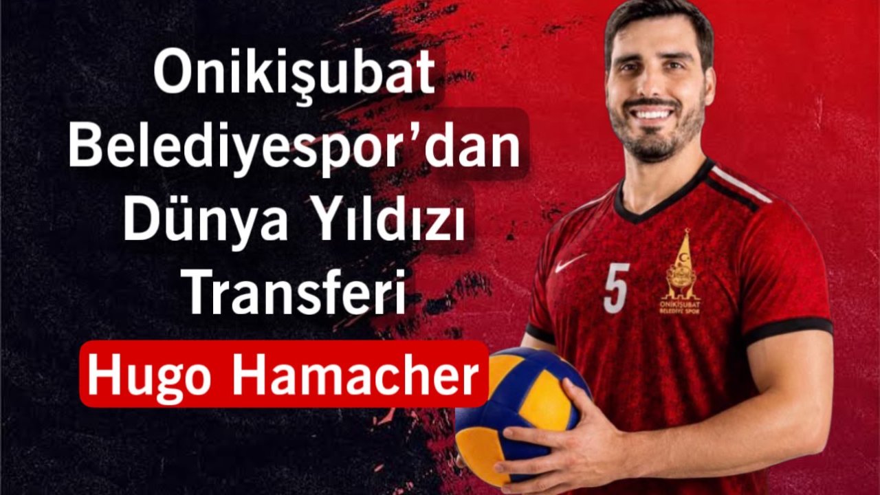 Kahramanmaraş Ekibinden Dev Transfer! Dünya Yıldızı Hugo Hamacher İmzayı Attı