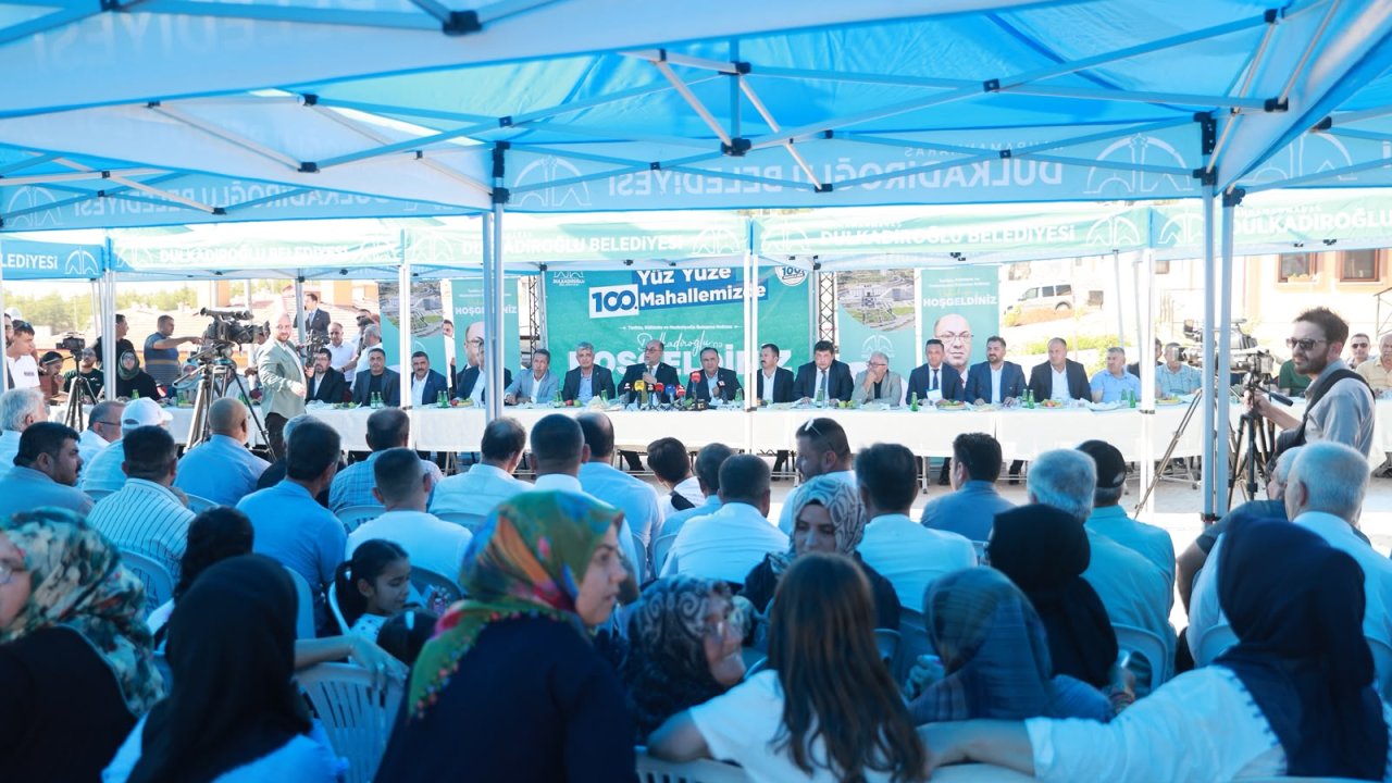 "Yüz yüze, 100. Mahallede" buluşması Güzelyurt Mahallesi'nde gerçekleştirildi