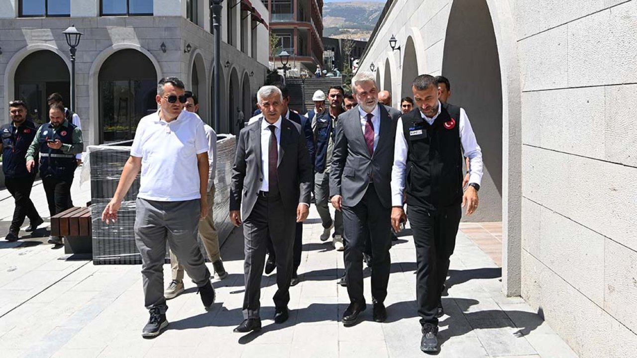 Vali Ünlüer ve Başkan Görgel, Çarşıda İncelemelerde Bulundu!
