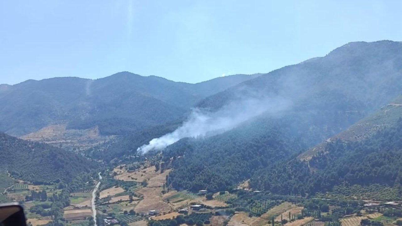 Kahramanmaraş’ta peş peşe orman yangını korkuttu!