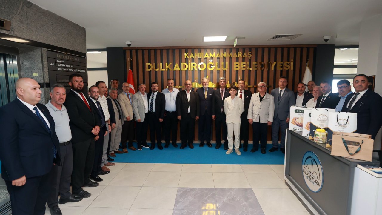 Yeniden Refah Partisi Heyetinden Belediye Başkanı Mehmet Akpınar’a Ziyaret!