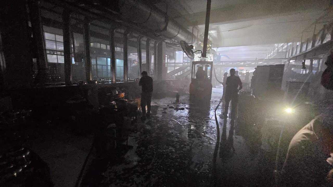 Kahramanmaraş’ta Fabrikada Yangın! Yaklaşık 1,5 Milyon Dolar zarar var!