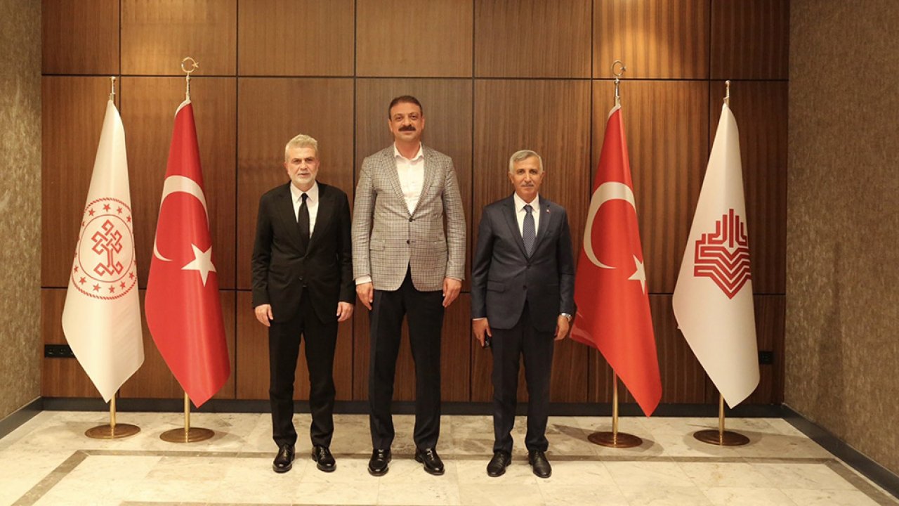 Vali Ünlüer ve Başkan Görgel’den Vakıflar Genel Müdürlüğü’ne ziyaret!
