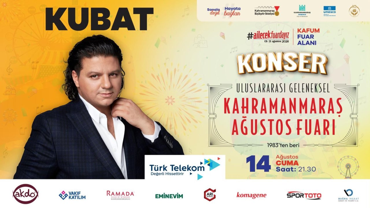 Sevilen Sanatçı Kubat, KAFUM’da Sahne Alacak!