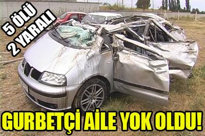 Facia gibi kaza: 5 ölü