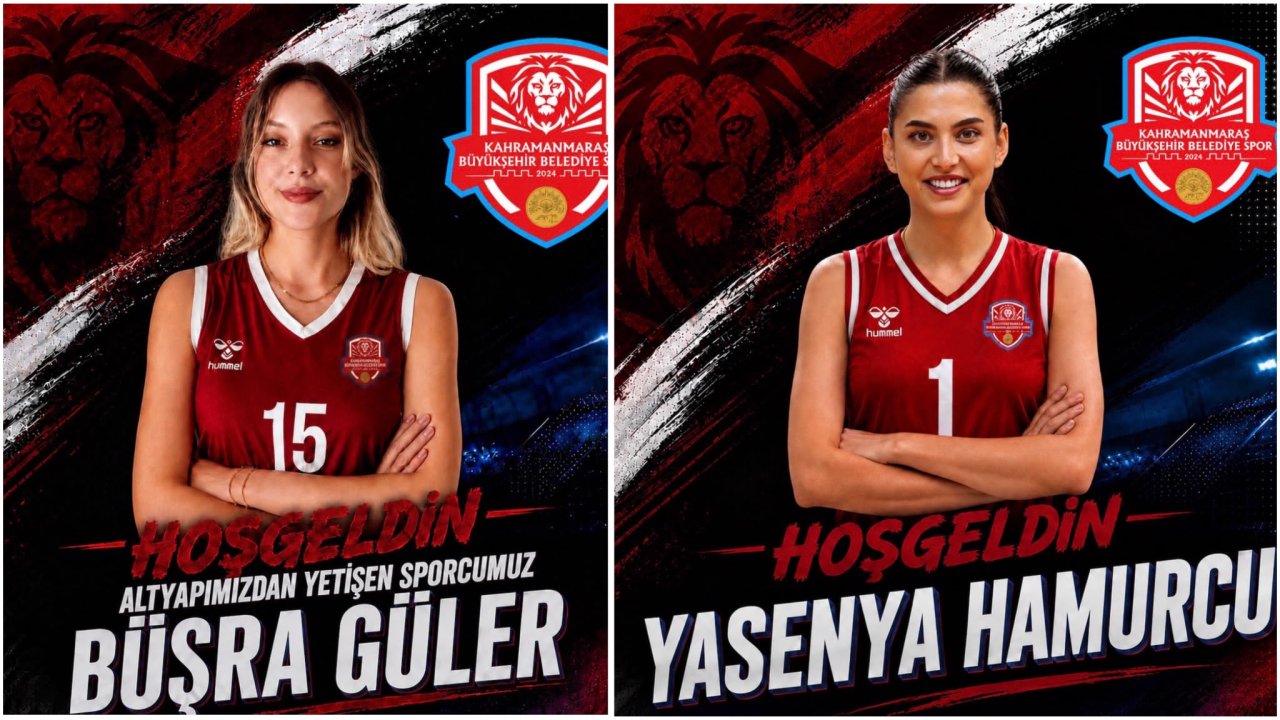 Kahramanmaraş Büyükşehir Voleybol’da İki Önemli Transfer!