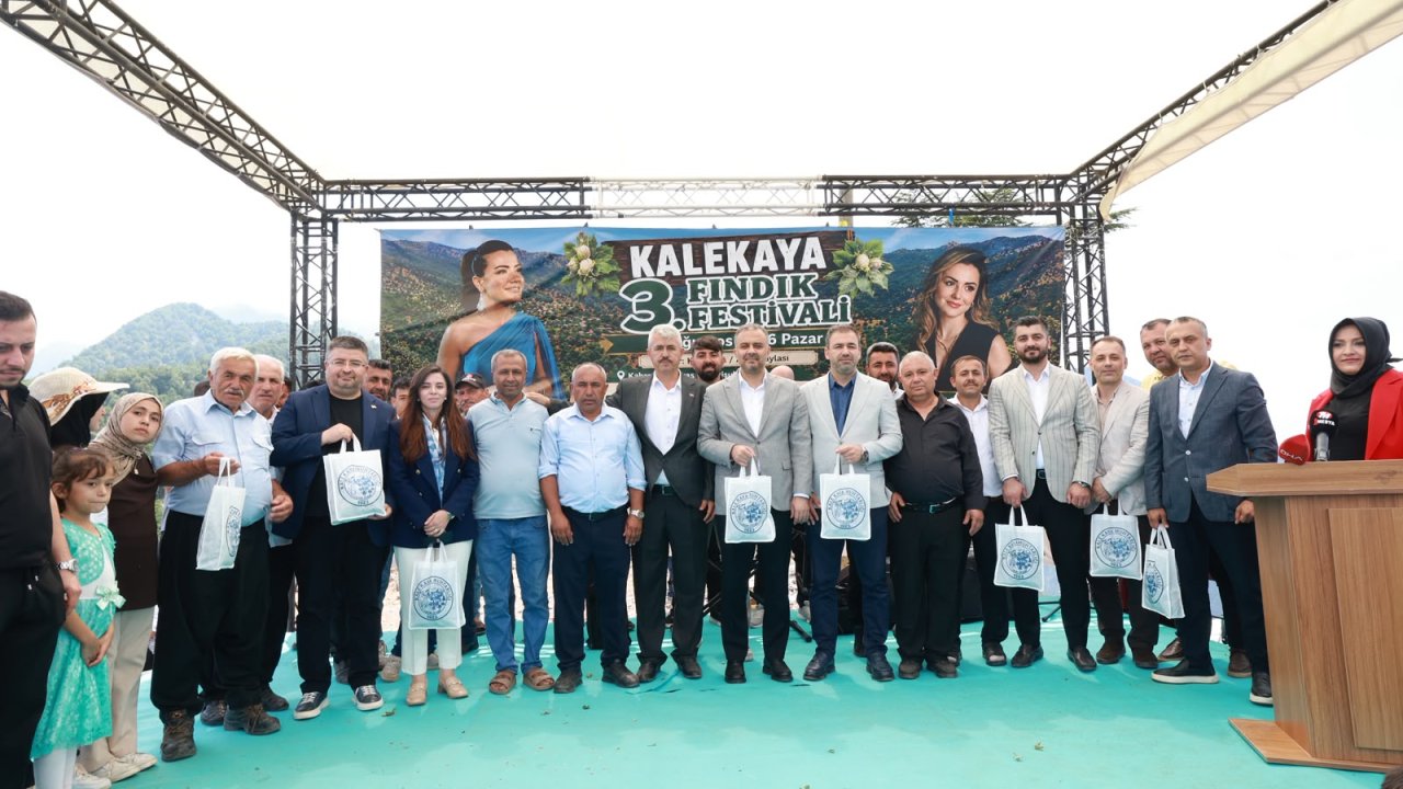 Başkan Toptaş, Kahramanmaraş’ın Karadeniz’i Kalekaya’da Fındık Festivali’ne katıldı