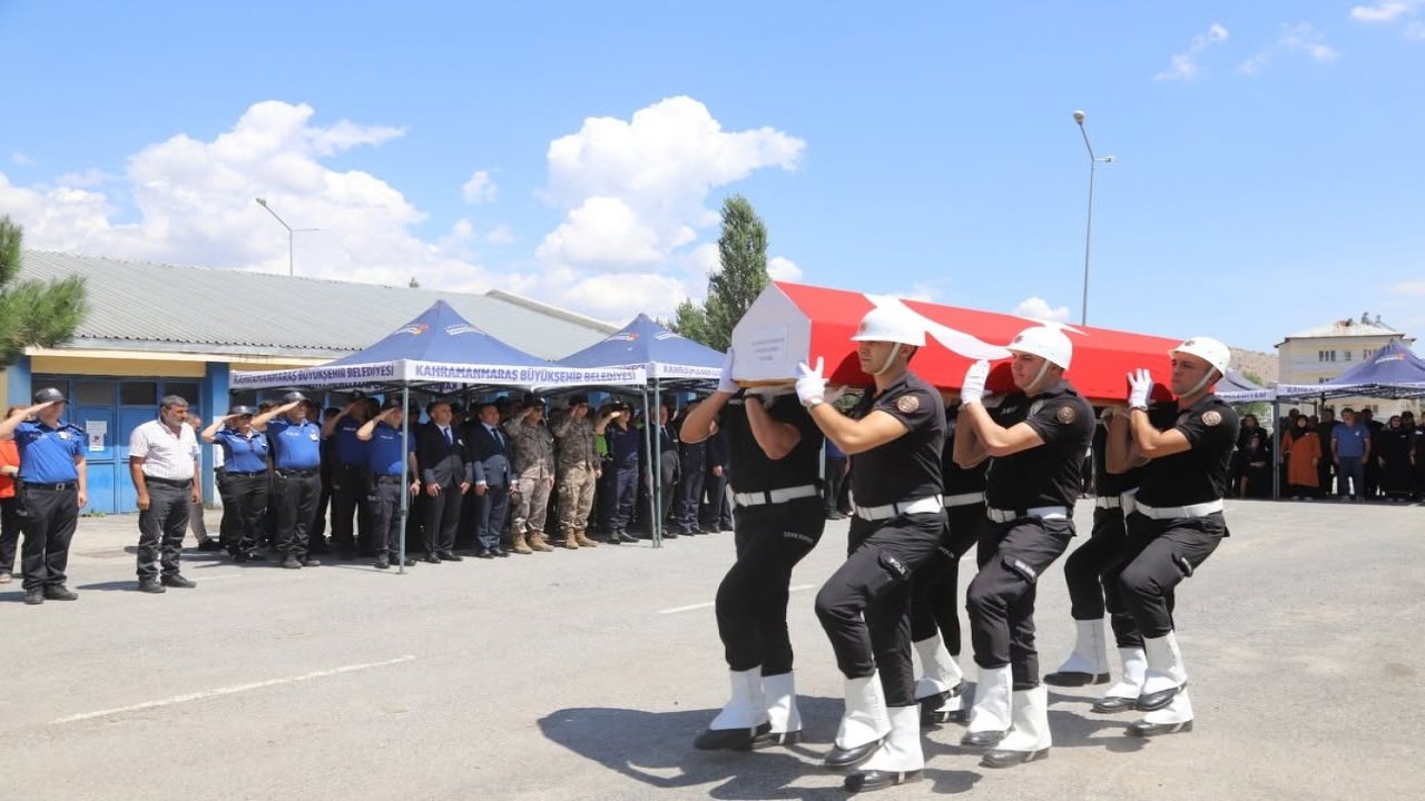 Kahramanmaraş Emniyeti Yasta! Aynur Yıldırım Dualarla Uğurlandı