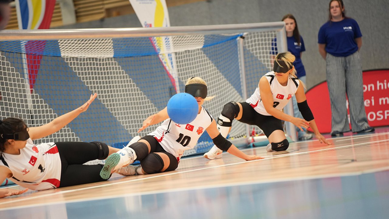 Kahramanmaraş'ın Kadın Goalball Takımı Avrupa İkincisi Oldu!