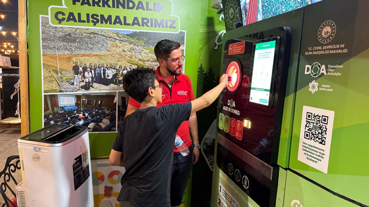 Şişeyi Atmayın, 1 TL Kazanın! Kahramanmaraş Fuarı’nda Yoğun İlgi