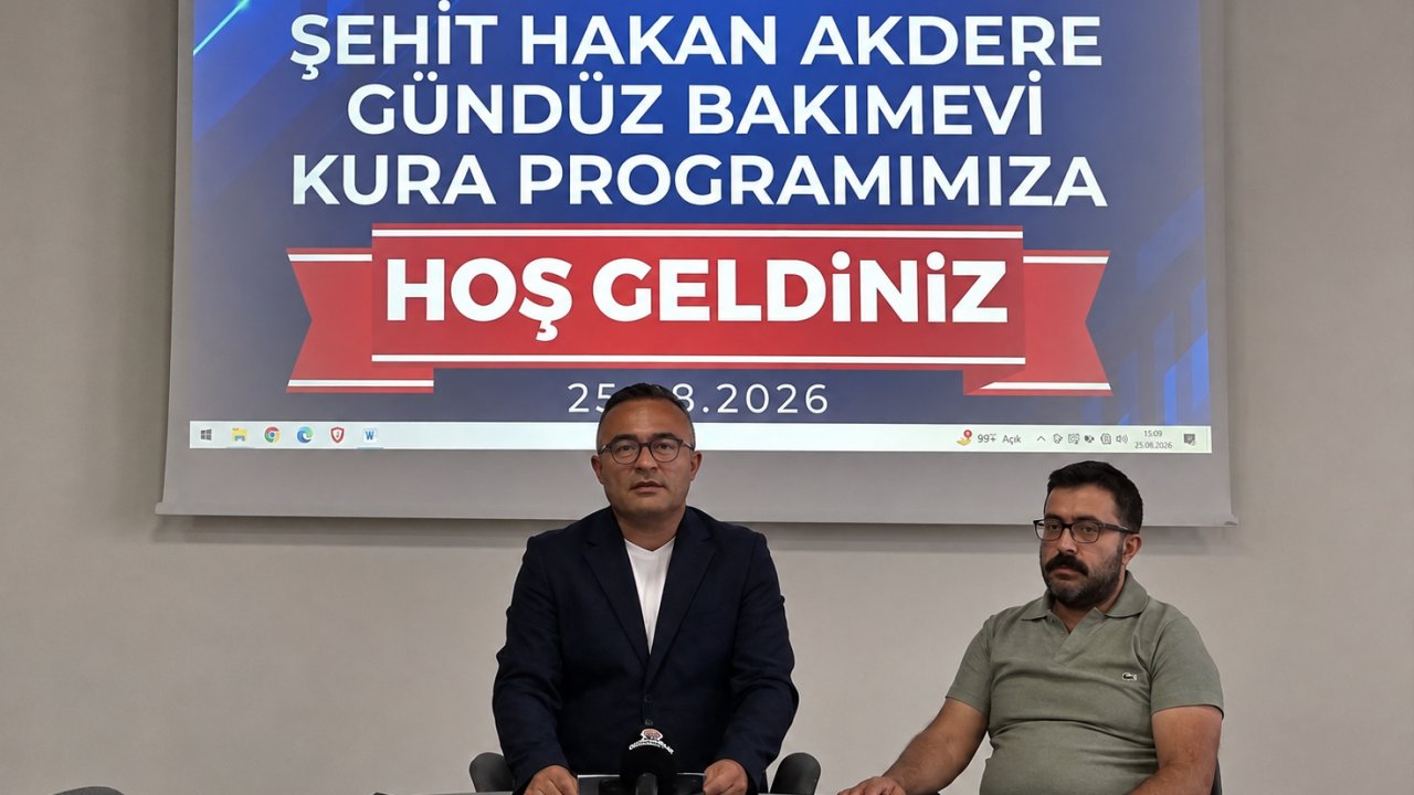 Onikişubat Belediyesi Gündüz Bakımevi’nde yeni dönem kuraları çekildi!