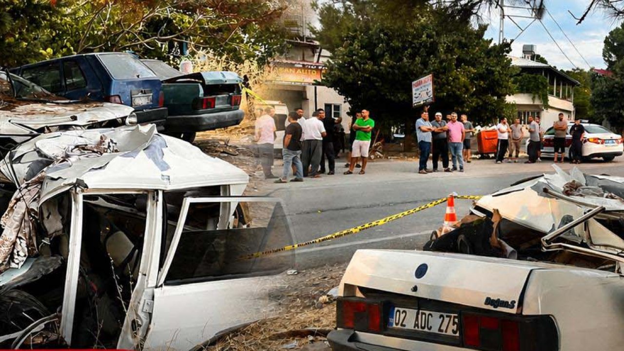 Kahramanmaraş'ta Ağaca Çarpan Otomobil İkiye Bölündü, İki Genç Hayatını Kaybetti!
