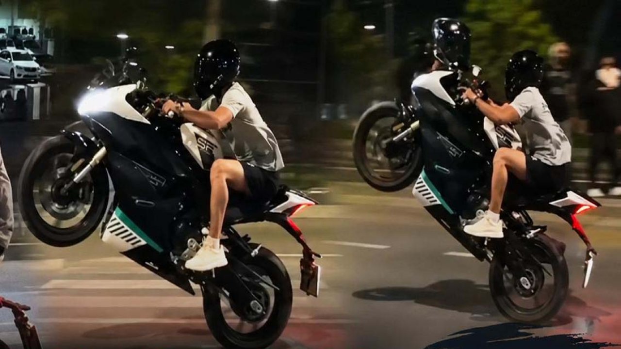 Kahramanmaraş’ta motosiklet sürücüsüne 16 bin lira ceza!