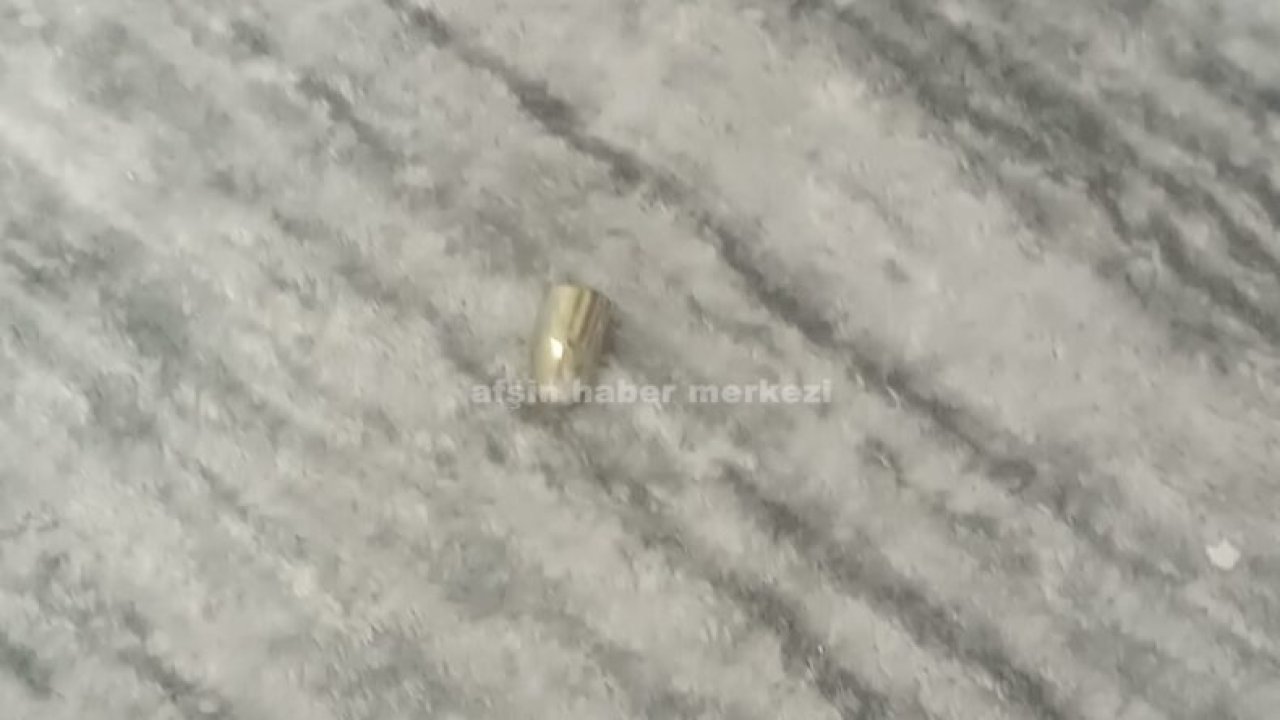 Kahramanmaraş’ta Çatıdan giren Mermi Küçük Kıza çarptı!