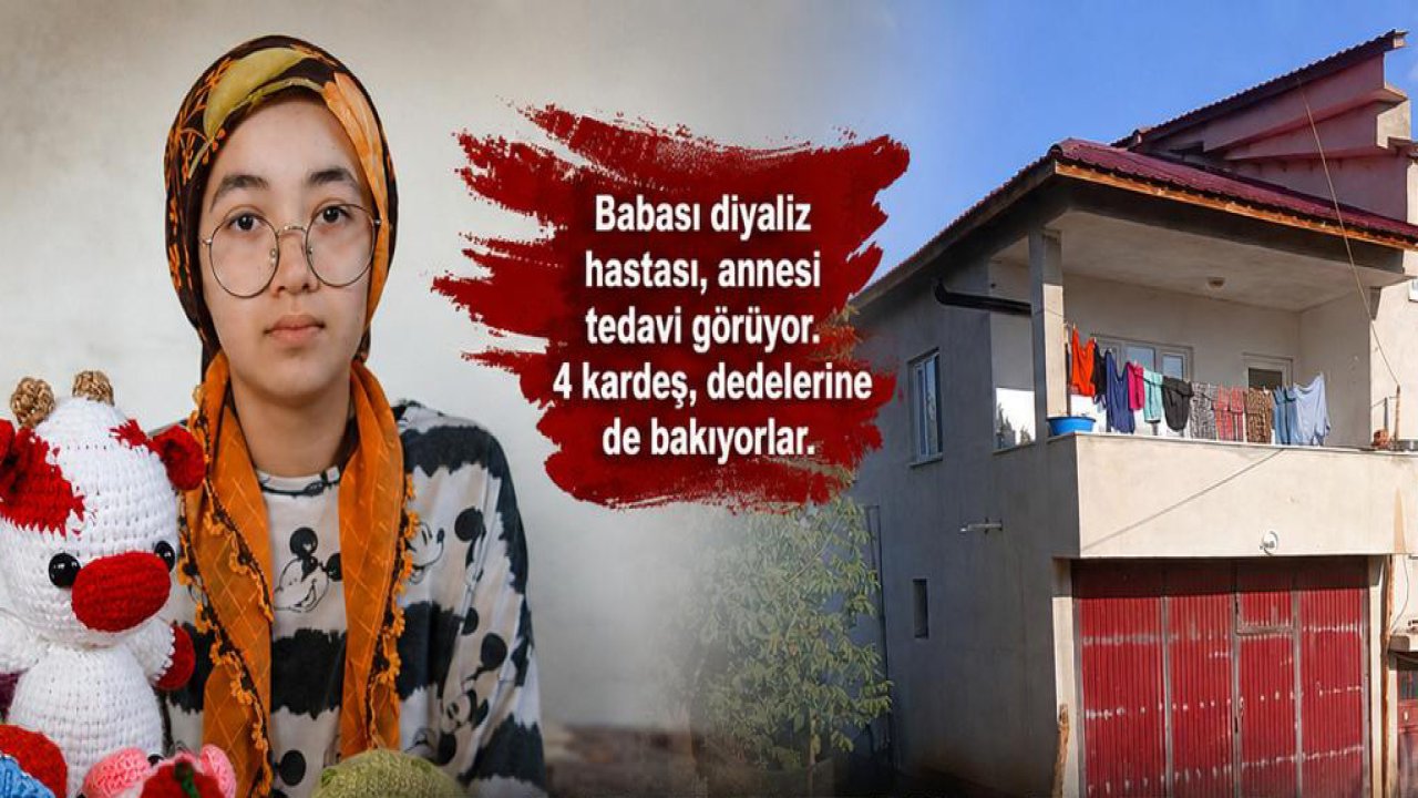 Kahramanmaraş’ta Yürek Burkan Mücadele: Zeynep Hem Okuyor Hem ailesi için mücadele ediyor!