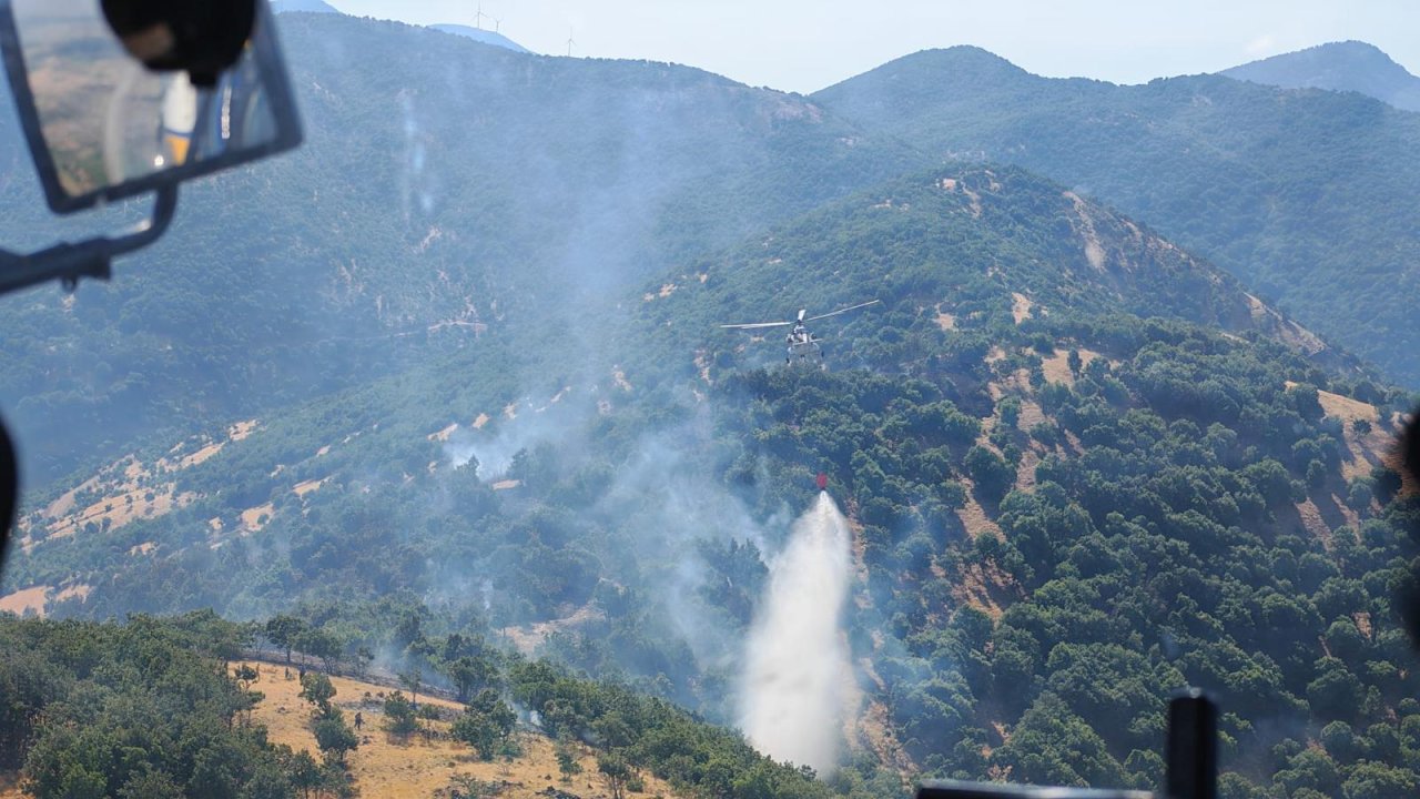 Kahramanmaraş’ta iki ayrı orman yangını kontrol altına alındı!