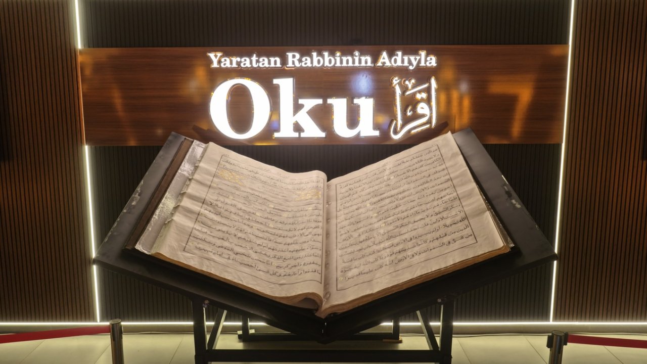 Dünyanın en büyük ikinci el yazması Kur’an-ı Kerim’i Kahramanmaraş’ta Ziyarete Açılıyor!