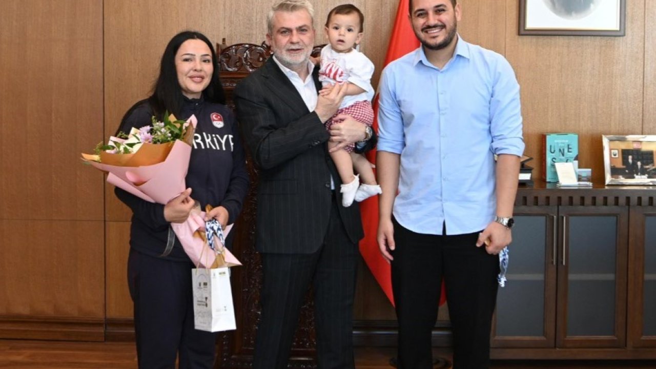 Başkan Görgel, Kahramanmaraşlı Milli Şampiyonu Ağırladı!