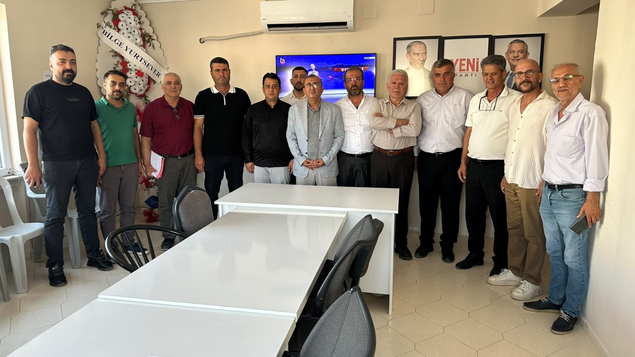 Kahramanmaraş'ta 11 İlçe Başkanından Ünal Ateş’e Destek!
