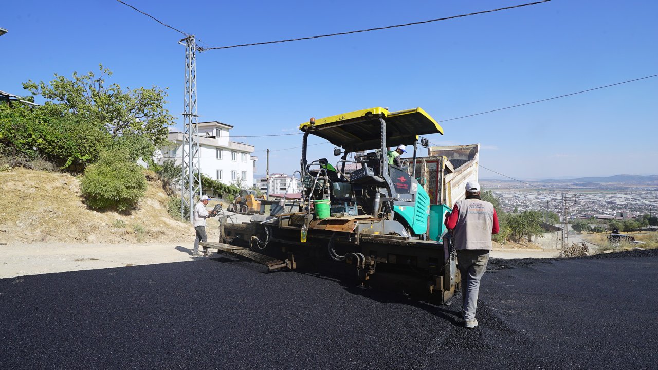 Kahramanmaraş'ta 20 Farklı Noktada asfalt çalışması var!