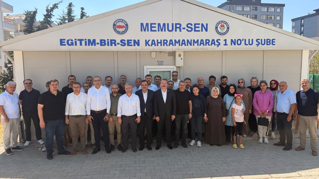Ali Yalçın Kahramanmaraş’ta Eğitimcilerle Buluştu: “Haklarını Korumak İçin Mücadele Edeceğiz”
