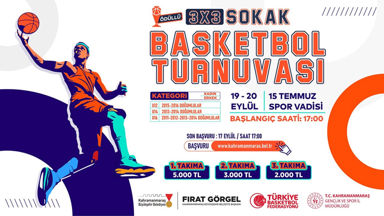 Büyükşehir’den Ödüllü Basketbol Turnuvası!