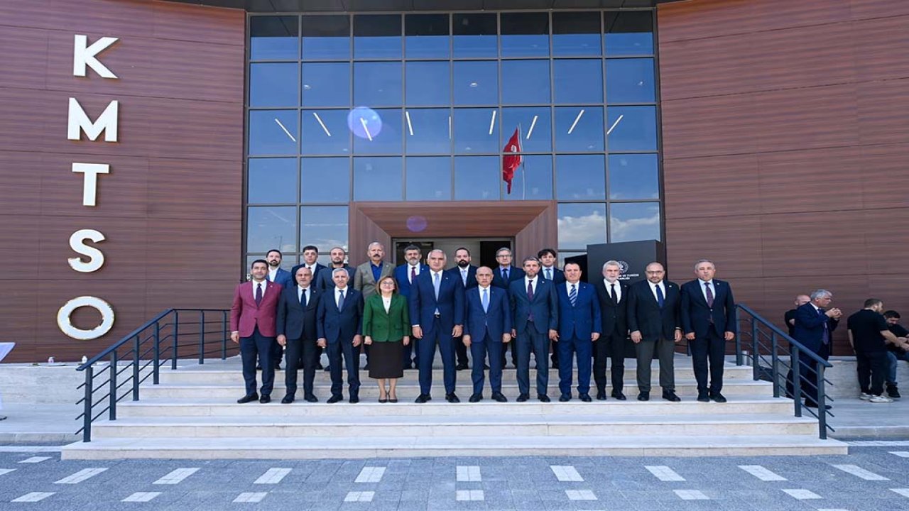 Deprem Bölgesinin 11 İli, Bakan Ersoy’un Katılımıyla KMTSO’da Buluştu!
