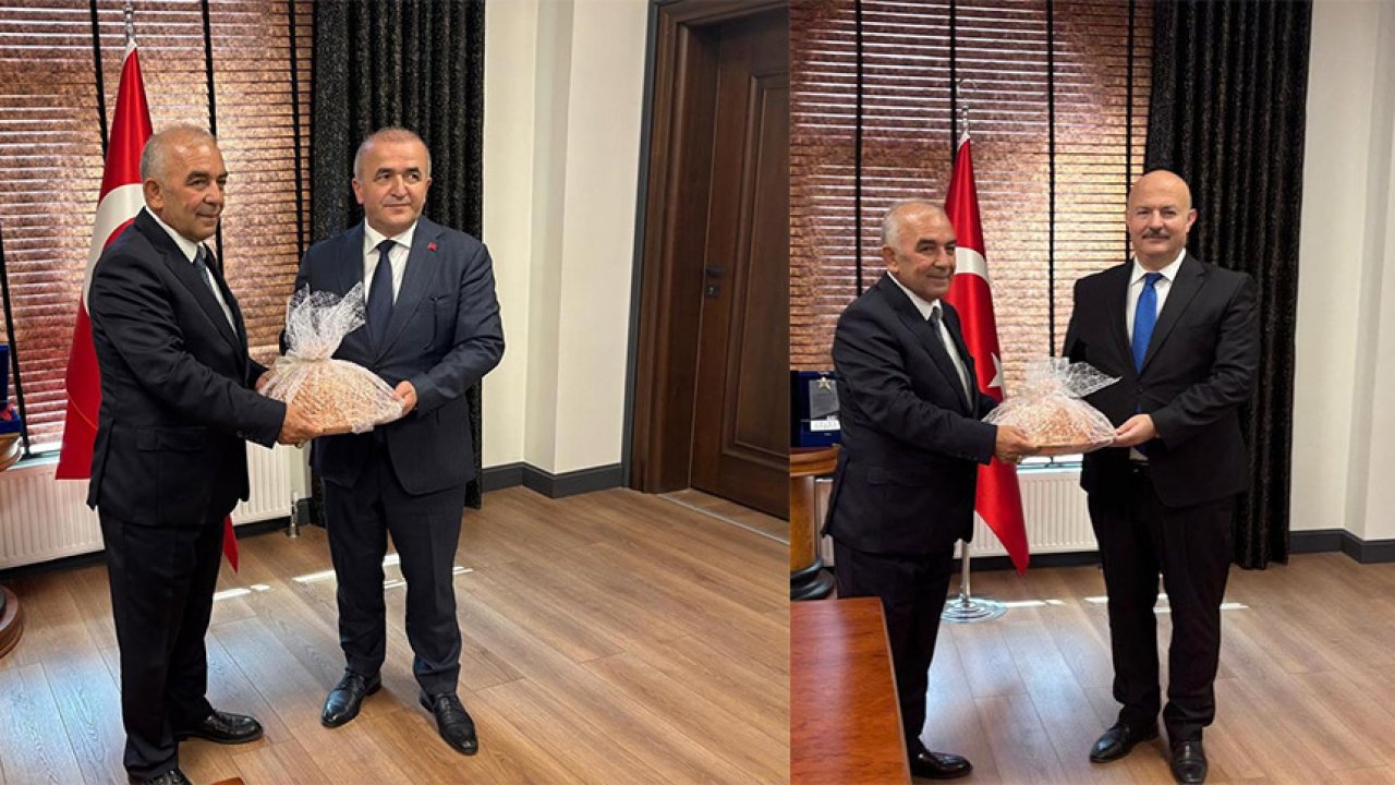 Elazığ ve Adıyaman Valilerinden Kahramanmaraş Ticaret Borsası'na Ziyaret!