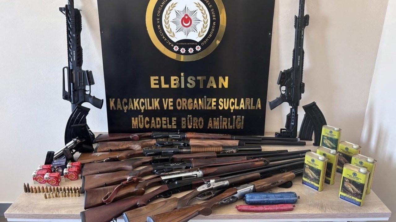 Elbistan’da iki ayrı operasyonda 3 şüpheli tutuklandı!
