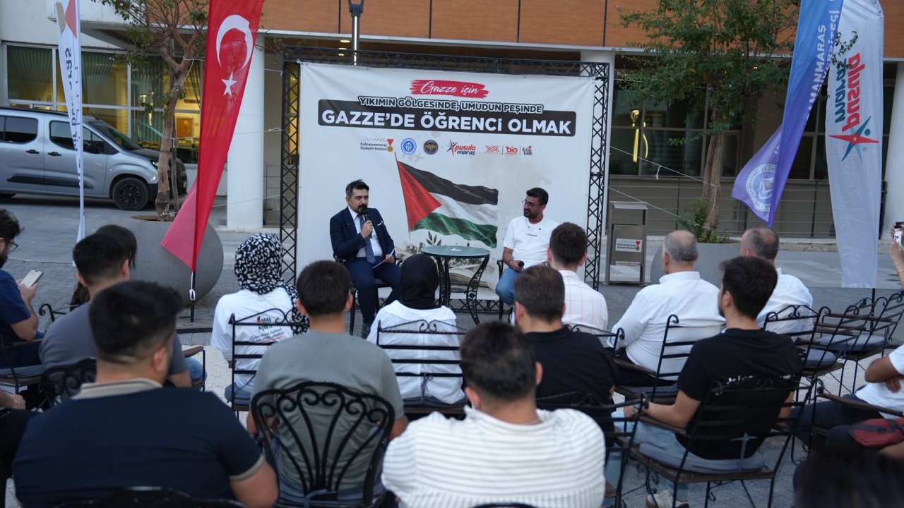 İBTÜ ve Pusula Maraş’tan Gazze Vurgulu 'Bilim Kafe' Söyleşisi