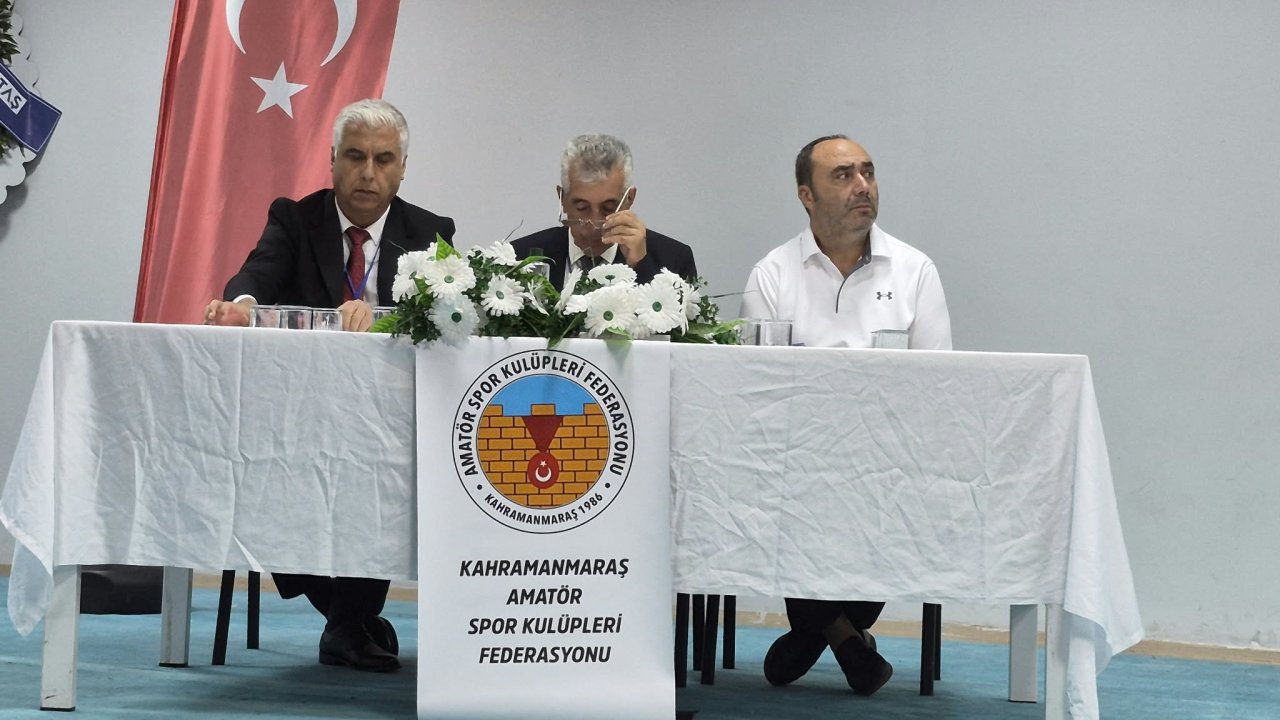 Kahramanmaraş ASKF’de Ekrem Karaoğlan güven tazeledi!