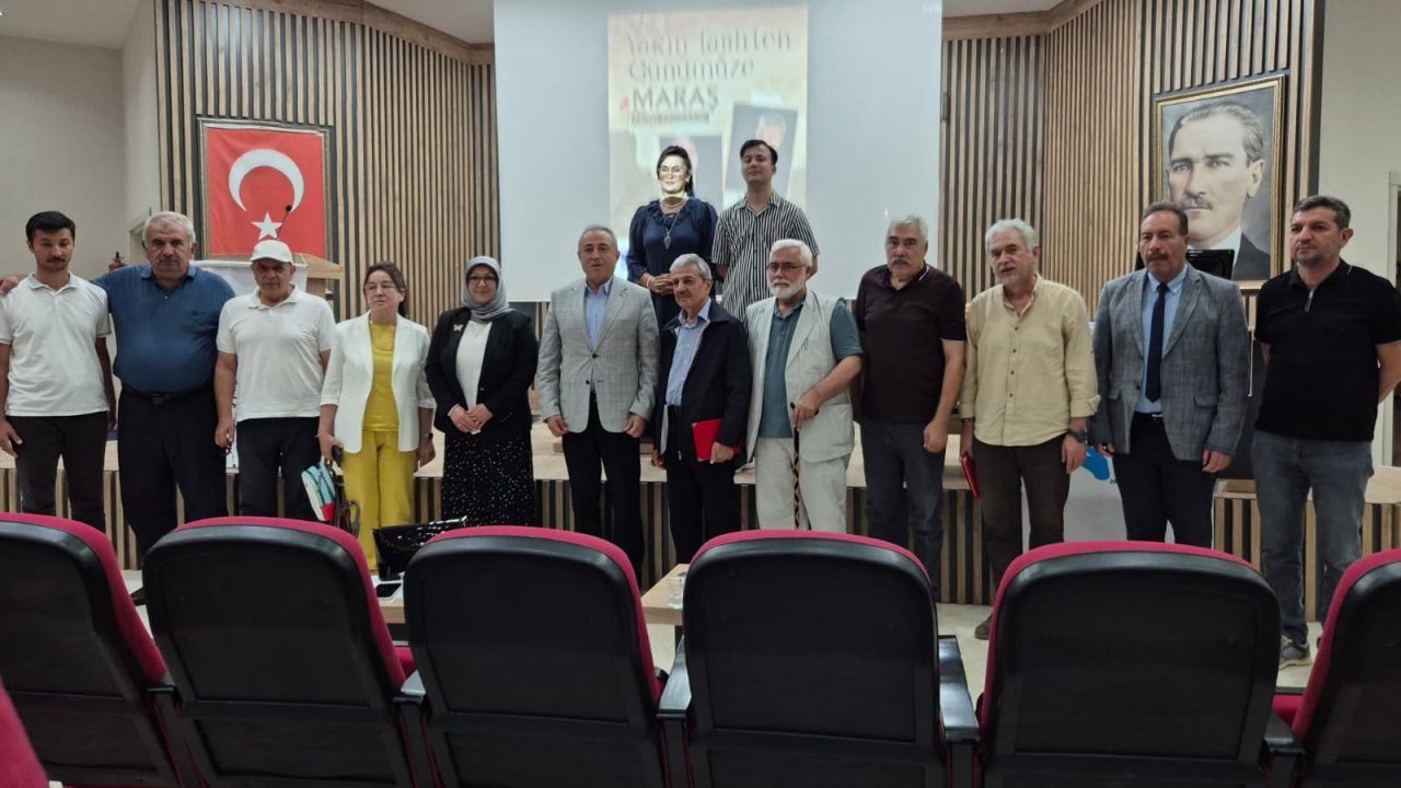 Kahramanmaraş’ta ‘Yakın Tarihten Günümüze MARAŞ’ paneli düzenlendi!